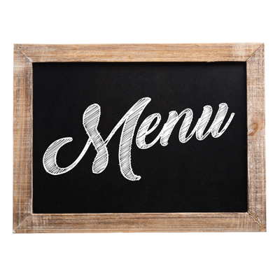 Cafe Menu